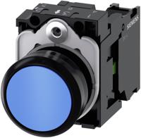 3su1100-0ab50-1ba0 Siemens SIRIUS ACT 3SU11 Series Push Button Complete Unit, Panel Mount, 22mm Cutout, SPST
