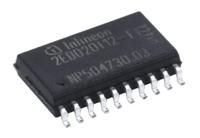 2ed020i12fixuma1 Infineon MOSFET Gate Driver 2, -1 A 18-Pin 18 V, SOIC