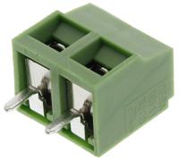 790-1064 RS PRO PCB Terminal Block, 2-Contact, 5.08mm Pitch, Through Hole Mount, 1-Row, Screw Termination