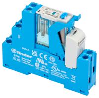 4c0290480050spa Finder 4C Series Interface Relay, DIN Rail Mount, 48V dc Coil, DPDT, 8A Load