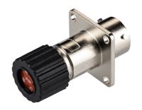 tnm0s10-0004p1l-192993-0071 ITT Cannon Circular Connector, 4 Contacts, Panel, Standard Connector, Socket, Male, IP67, Trident Neptune Metal Series