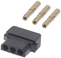 m80-8990305 HARWIN Datamate Connector Kit Containing 3 way SIL Female Shell, Crimps