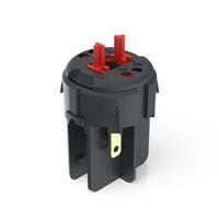 1201267010000 RAFI RAFIX FS Series Contact Block for Use with Plug In Distributor, 250V ac, SPST