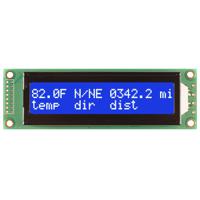 nhd-0220dz-nsw-bbw NEWHAVEN DISPLAY INTERNATIONAL NHD-0220DZ-NSW-BBW Alphanumeric LCD Alphanumeric Display, White on Blue, 2 Rows by 20