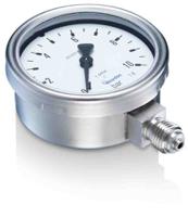 mex3-d20b76 Bourdon G 1/4 Analogue Pressure Gauge 3bar Bottom Entry 69mm Outside Diameter
