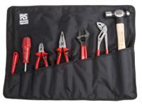 136-3406 RS PRO 13 Piece Maintenance Tool Kit with Roll