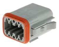 at06-08sa Amphenol Industrial, AT Automotive Connector Plug Cable Mount 8 Way AT06-08SA