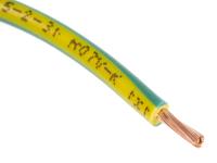 902-8401 RS PRO Green/Yellow 1.5mm² Hook Up Wire, 16 AWG, 27/0.25 mm, 100m, PVC Insulation