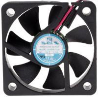 144-2049 RS PRO Axial Fan, 12 V dc, DC Operation, 15.3m³/h, 960mW, 80mA Max, 50 x 50 x 10mm
