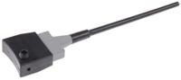 973053100 Hirschmann Test & Measurement Black Grabber Clip with Pincers, 4A, 60V dc, 4mm Socket