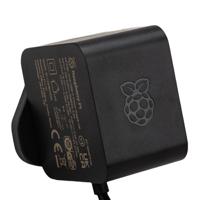 pi-5-psu-eu Raspberry Pi Raspberry Pi Power Supply, USB Type C with EU Plug Type, 1.2m