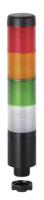 69824075 Werma Kompakt 37 Series Clear, Green, Red, Yellow Signal Tower, 4 Lights, 24 V