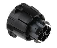 121583-0000 ITT Cannon, APD 4 Pole Din Plug, DIN 72585, 48 V dc IP67, IP69K, Male, Cable Mount