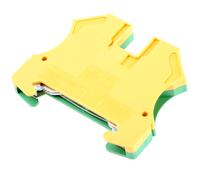1010200000 Weidmuller  WPE Series Green/Yellow, 0.5 → 10mm², Single-Level, Screw Termination, ATEX