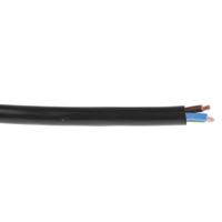491-954 RS PRO 3183Y 2.5 mm² 3 Core Power Cable, H05VV-F, Black PVC, 100m