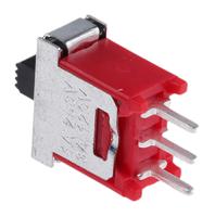 734-7268 RS PRO PCB Slide Switch SPDT On-Off-On 3 A @ 120 V ac Top