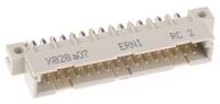 384265-384265-e ERNI ERNIPRESS 32 Way 2.54mm Pitch, Type B/2 Class C1, C2, 2 Row, Right Angle DIN 41612 Connector, Plug