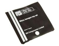 545-042 RS PRO 8 piece L Shape Metric Hex Key Set, 1.5mm