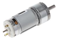 834-7603 RS PRO Brushed Geared DC Geared Motor, 7 W, 12 V dc, 10 Ncm, 822 rpm, 6mm Shaft Diameter