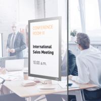 4872-23 Durable DURAFRAME Silver A4 Smooth and rigid Information Frame, 323mm Height, 236mm Width