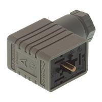 932977106-gm-209-nj-grey Hirschmann GM 2P+E, Female Solenoid Valve Connector, 250 V ac/dc Voltage