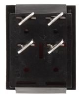 c1353aanab Arcolectric (Bulgin) Ltd Illuminated DPST, On-Off Rocker Switch Panel Mount