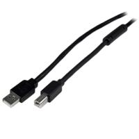 usb2hab65ac StarTech.com USB 2.0, Male USB A to Male USB B, 480Mbps, 20m