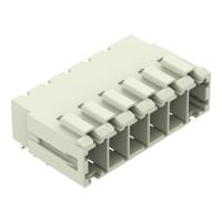 831-3626 WAGO 831 Series Angled PCB PCB Header, 6 Contact(s), 7.62 mm Pitch, 1 Row, Shrouded