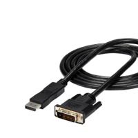 dp2dvimm6 StarTech.com DisplayPort to DVI Adapter, 1.8m Length - 1920 x 1200 Maximum Resolution