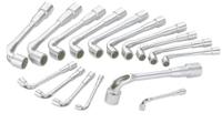 93-sdj16 SAM Hex Tubular Box Spanner Set, 16 Pieces, 8 → 24 mm Tip