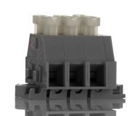 261-103341-000 WAGO PCB Terminal Block, 3-Contact, 6mm Pitch, Screw Mount, 2-Row