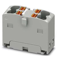 1046608 Phoenix Contact Distribution Block, 4 Way, 2.5mm², 17.5A, 450 V, Grey