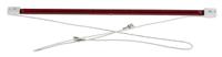 796-0160 RS PRO 1500 W SK15 Infrared (IR) Heat Lamp 350 mm, 230 V