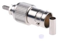 j01003b0021 Telegartner, Jack Cable Mount BNC Connector, 75Ω, Crimp Termination, Straight Body
