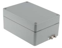 190-1875 RS PRO Aluminium Enclosure, IP66, IK09, 200 x 140 x 90mm