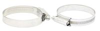 172-0599 RS PRO Stainless Steel 316 Slotted Hex Hose Clip, 14.7mm Band Width, 30 → 40mm ID