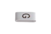 531-07867-hobs85-pvc-wh HellermannTyton HODS85 Slide On Cable Markers, Black on White, Pre-printed "G", 1.8 → 6.3mm Cable, 531-07867