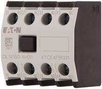 277949-dilm150-xhi31 Eaton Auxiliary Contact, 4 Contact, 1NC + 3NO, Front Mount