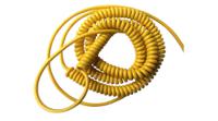 sp-dsr-163 TBS de Buck B.V. Electrical 0.5 mm² 5 Core Electrical Cable, Yellow Polyurethane PUR, 1m