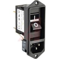 df11abdbl150c0001001 Schurter C14 Panel Mount IEC Connector Male, 15A, 250 V