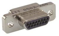 mdm-51psb-a174 ITT Cannon MDM 51 Way Panel Mount D-sub Connector Plug, 1.27mm Pitch