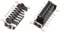 15210502601000 HARTING Har-Flex Series Straight Surface Mount PCB Socket, 50-Contact, 2-Row, 1.27mm Pitch, Solder Termination
