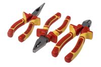 847-3734 RS PRO 3-Piece Plier Set, VDE/1000V, 250 mm Overall