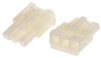 39-03-6034 Molex, STANDARD .093" Female Connector Housing, 6.7mm Pitch, 3 Way, 1 Row