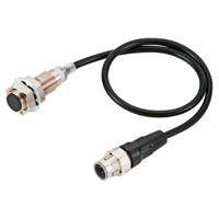 e2e-x7d112-m1tgj-t-03m Omron Inductive Threaded Barrel Proximity Sensor, M12, 7 mm Detection, 2-Wire NO, 10 → 30 V dc