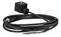 1434992 Phoenix Contact Female 3 way DIN 43650 Form A to 3 way Free End Sensor Actuator Cable, 3 m
