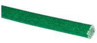 398-874 RS PRO Braided Acrylic Fibreglass Green Cable Sleeve, 4mm Diameter, 5m Length