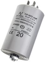 c274ac35200sa0j KEMET C27 Metallised Polypropylene Film Capacitor, 470V ac, ±5%, 20μF, Chassis Mount