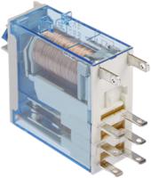 465290120040 Finder Plug In Power Relay, 12V dc Coil, 8A Switching Current, DPDT