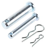 279-492 352 piece Bright Zinc Plated Steel Imperial Clevis Pin Kit, 3/8in, 1-1/2in
